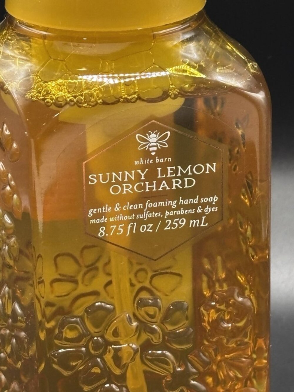 Bath & Body Works Sunny Lemon Orchard Gentle Foaming Hand Soap 8.75 oz Yellow - Picture 5 of 16
